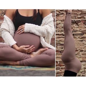 Baobei Sculpt & Support Maternity Belly Support Leggings - Mocha